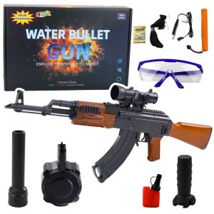 Rifle de Bolas de Agua AK de Lean toys con visor y accesorios