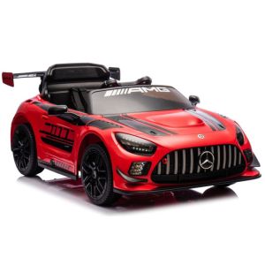 Coche Eléctrico Infantil Mercedes AMG GT3 Rojo 12V