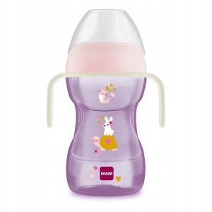 Taza de Bebé Mam baby Fun to Drink 270ml Rosa