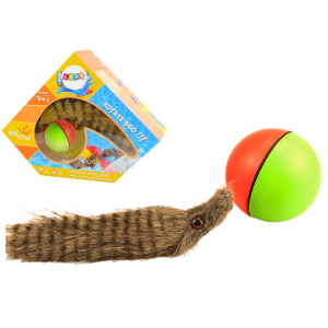 Pelota Interactiva con Cola de Nutria Fluffy