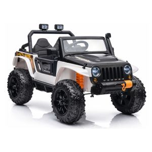 Coche Eléctrico Infantil XB-1118 Blanco con Control Remoto