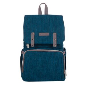Bolsa de mamá Caira Azul Kikkaboo: mochila multifuncional