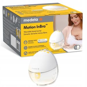 Medela InBra, detalle escudo 24 mm y almohadillas 15, 18, 21 mm
