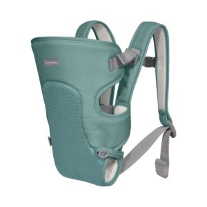 Portabebés Myra Mesh Menta Kikkaboo - Comodidad y Estilo