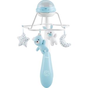 Móvil de cuna Chicco Toys con proyección de arcoíris y melodías.