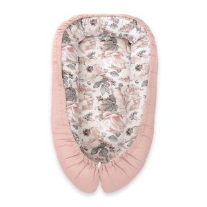Cocoon Premium Doble Cara My Sweet Baby para Bebés - Rosa Pastel