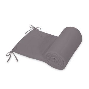 Protector de Cuna Muselina My Sweet Baby 180x30cm Anthracite