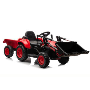 Tractor Recargable con Cubo BW-X002A Rojo