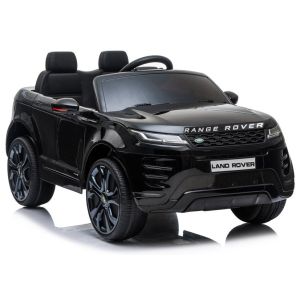 Coche Eléctrico Infantil Range Rover Evoque Pintado en Negro