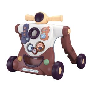 Andador y Scooter 4en1 Kikkaboo Robo Beige para Bebés