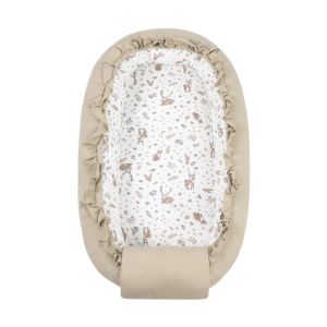 Nido para Bebé Sensillo Cotton Forest Beige 80x45