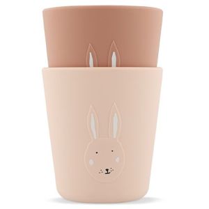 Vasos de Silicona Trixie - Mrs. Rabbit 2-pack para Bebés