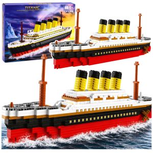 Set de Bloques de Construcción Barco Titanic 3327 Piezas