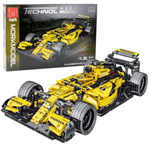 Coche de Carreras R.S.18 con Bloques de Construcción 1:10