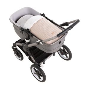 Saco Capazo + Colchoneta Zico Beige 35x80x6 Cm - Cambrass