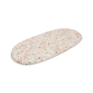 Sábana Bajera para Capazo de Bebé Sensillo Algodón Beige