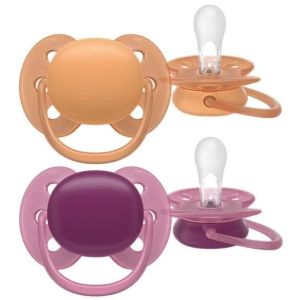 Chupetes ortodónticos Philips Avent Ultra Soft 18m+