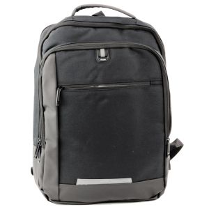 Mochila de Negocios USB con Compartimento para Portátil Negra 16L
