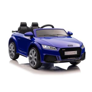 Vehículo a Batería Audi TTRS Azul Oscuro con Control Remoto