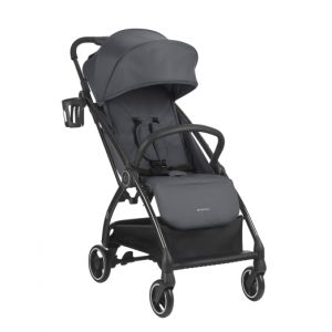 Silla de Paseo Autoplegable Kikkaboo Joy Gris Oscuro