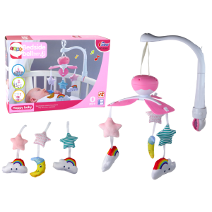 Carrusel de Cuna Sky Sonido Rosa