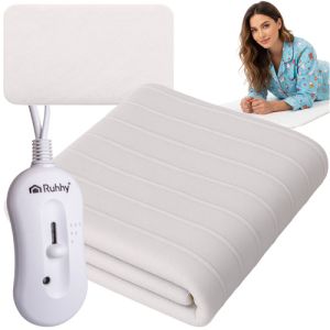 Manta eléctrica 150x80cm Ruhhy para bebé, suave y calentita