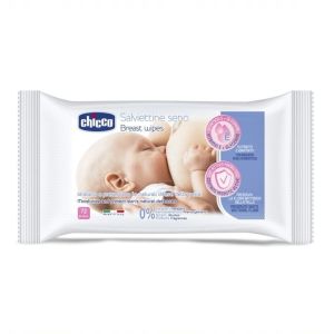 Toallitas Humedecidas para Lactancia Chicco - 72 Unidades
