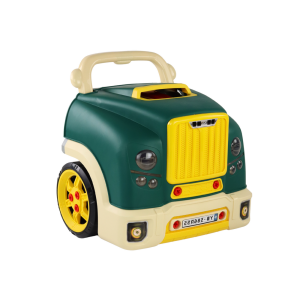 Camión Taller de Motor DIY para Niños Verde
