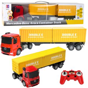 Camión de Contenedores Control Remoto Mercedes-Benz Arocs 1:26