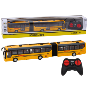 Autobús Escolar Articulado RC Amarillo 1:32