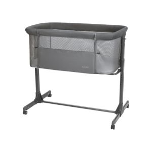 Cuna Colecho Kikkaboo Noah Gris Oscuro - 2025