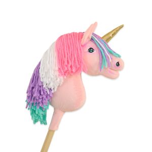 Unicornio de Juguete My Sweet Baby - Caballito de Madera Rosa