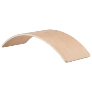 Tabla de Equilibrio Natur Goki en madera natural, ideal para jugar.