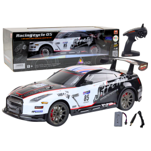 Coche Deportivo RC a Control Remoto Grande 1:8 con Luces y Sonidos