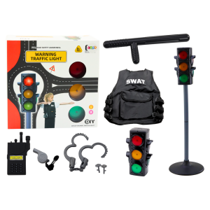 Juego Educativo de Policía con Señal de Tráfico 10 Piezas