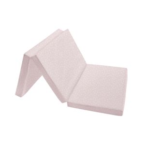 Colchón Plegable para Bebés Kikkaboo Confetti Rosa 60x120 cm