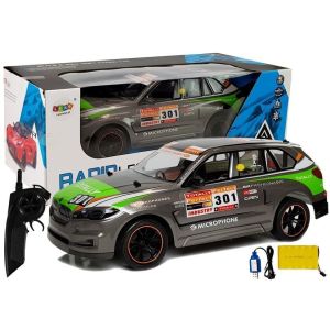 Coche Deportivo RC Control Remoto 1:10 Color Gris