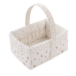 Cesta Canastilla 22.5x29x29 Cm Senda Beige - Cambrass