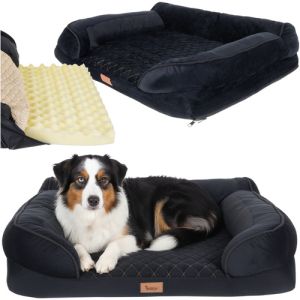 Cama Ergonómica M Purlov para Mascotas - 80x65 cm