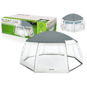 Tienda de campaña Gazebo para piscina 600 x 600 cm