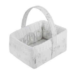 Cesta Canastilla 22.5x29x29 Cm Merlo Crudo - Cambrass
