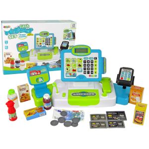Caja registradora de plástico para niños