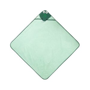 Capa de Baño Sensillo Waterfriends Cocodrilo Verde 100x100