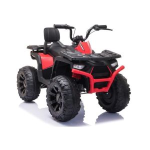 Quad Eléctrico Infantil JC333 Rojo con Luces y Música