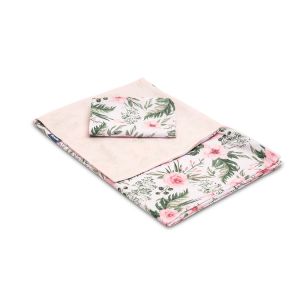 Juego de Funda nórdica y almohada - 100x135 cm - Sensillo Rosa