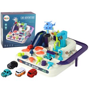 Circuito de Obstáculos Interactivo para Coches de Juguete