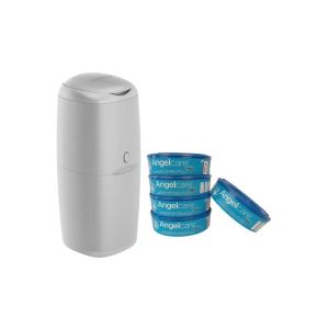 Contenedor de Pañales Angelcare 0880 con 5 Inserts Clásicos