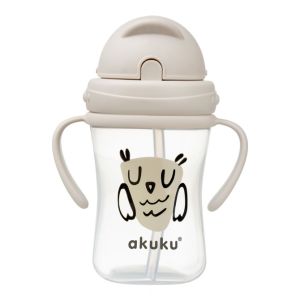 Botella de Agua con Pajita Retráctil Akuku para Bebés