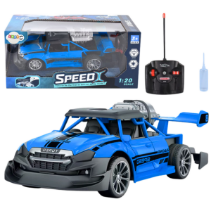 Coche Teledirigido RC 1:20 con Efecto Humo Azul