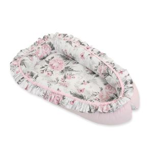 Cocoon Premium para Bebés My Sweet Baby - Peonías Románticas